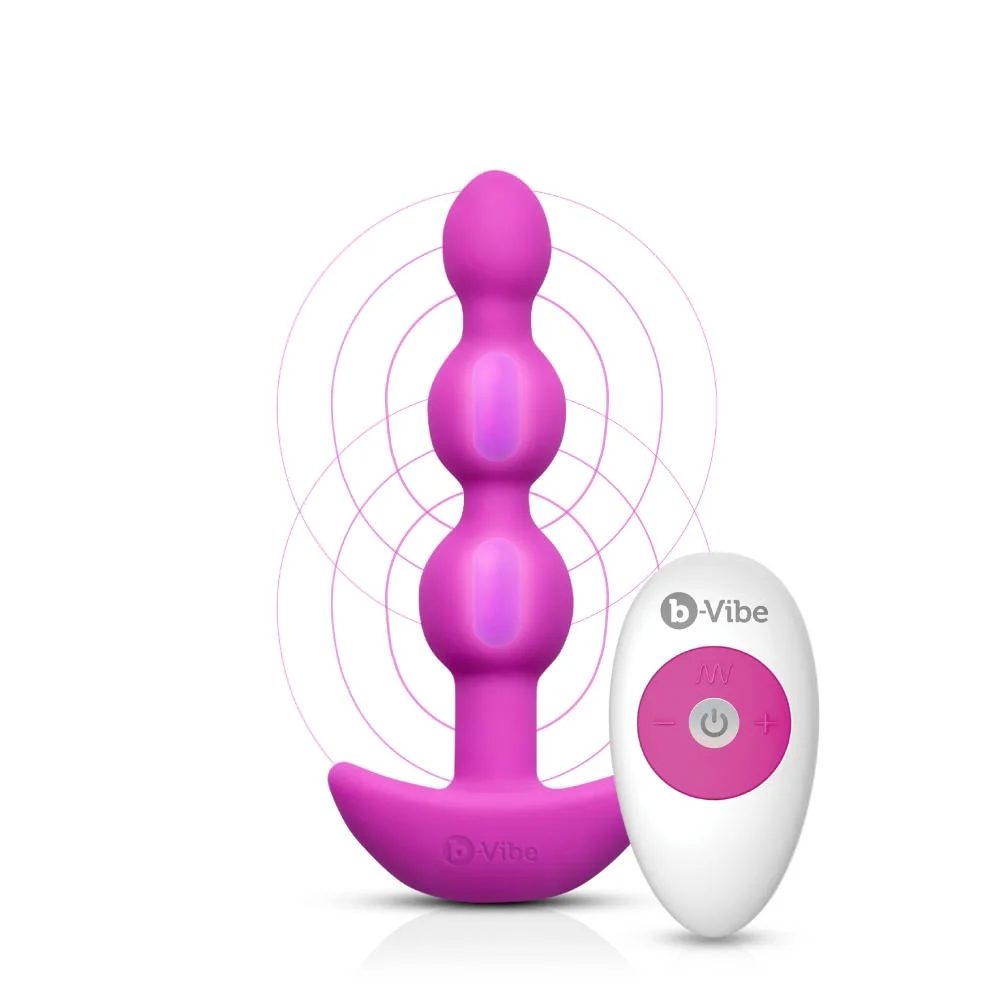 b-Vibe Triplet, chapelet anal vibrant à trois billes