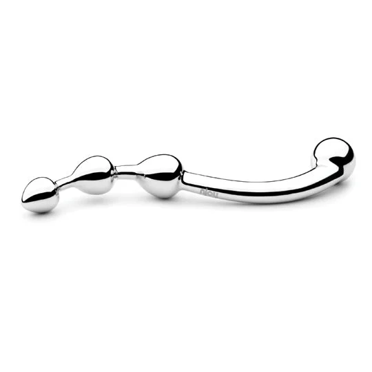 njoy Fun Wand, tige en acier à bout perlé et bout courbé