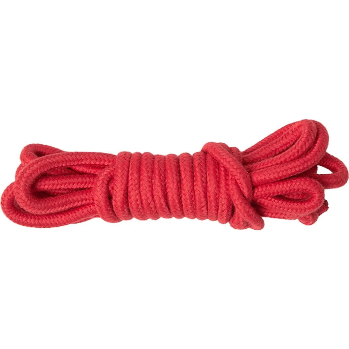 Corde de bondage en coton souple, enroulée